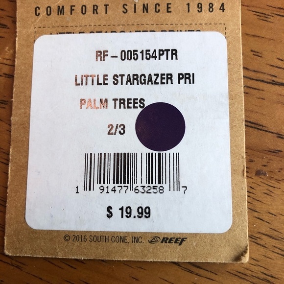 Reef Youth Flip Flops NWT - Picture 7 of 8